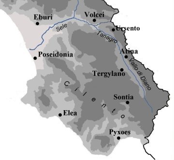 la Lucania Occidentale